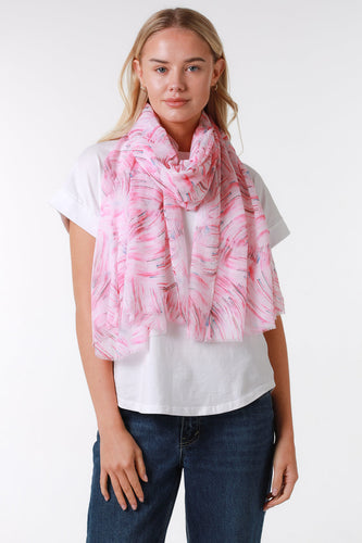 April Pink Scarf