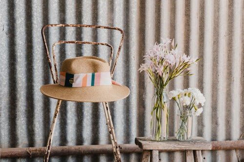 Multi Colour Band Hat